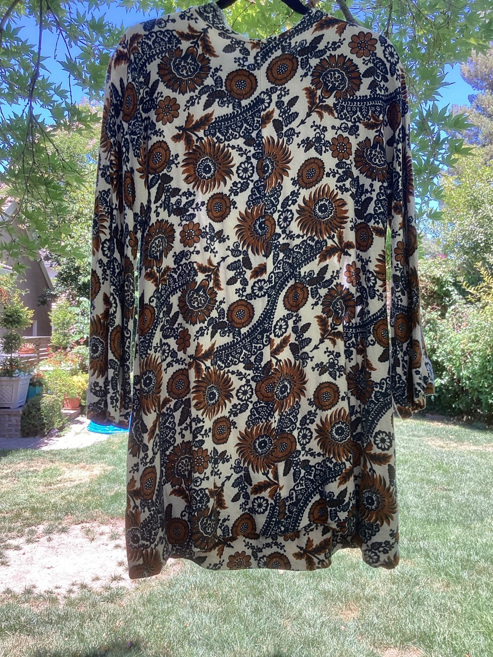 Vintage 60s/70s Handmade Fall Dress